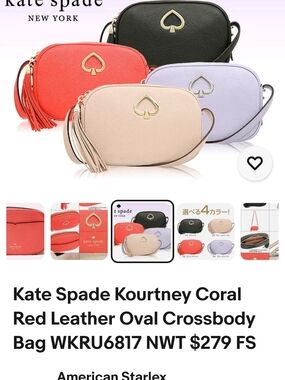 NWOT Kate spade  Kourtney Camera Bag Lilac